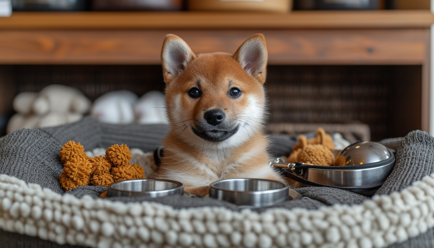 Les indispensables pour l'accueil d'un Shiba Inu à la maison